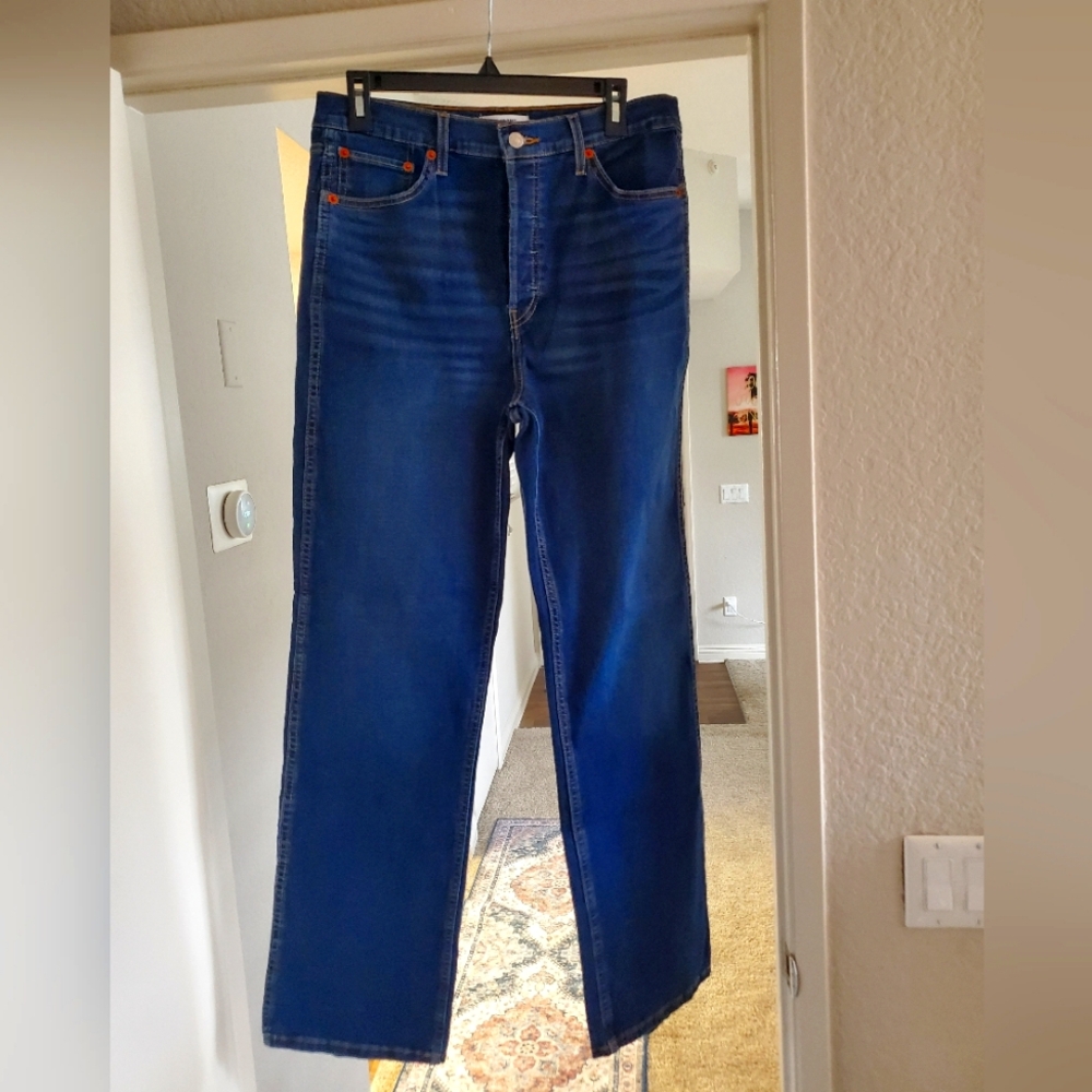 Re/Done 90's High Rise Loose Jeans Size 30 NWT